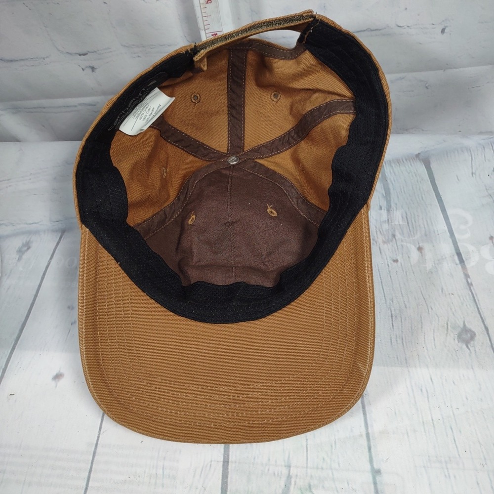 Carhartt Odessa Men's Canvas Cap - Brown, One Size (100289-211) - Picture 6 of 9